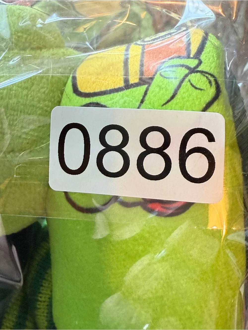 Teenage Mutant Ninja Turtles Plush Slippers - Red & Blue Masks Boys 5-6‎ New